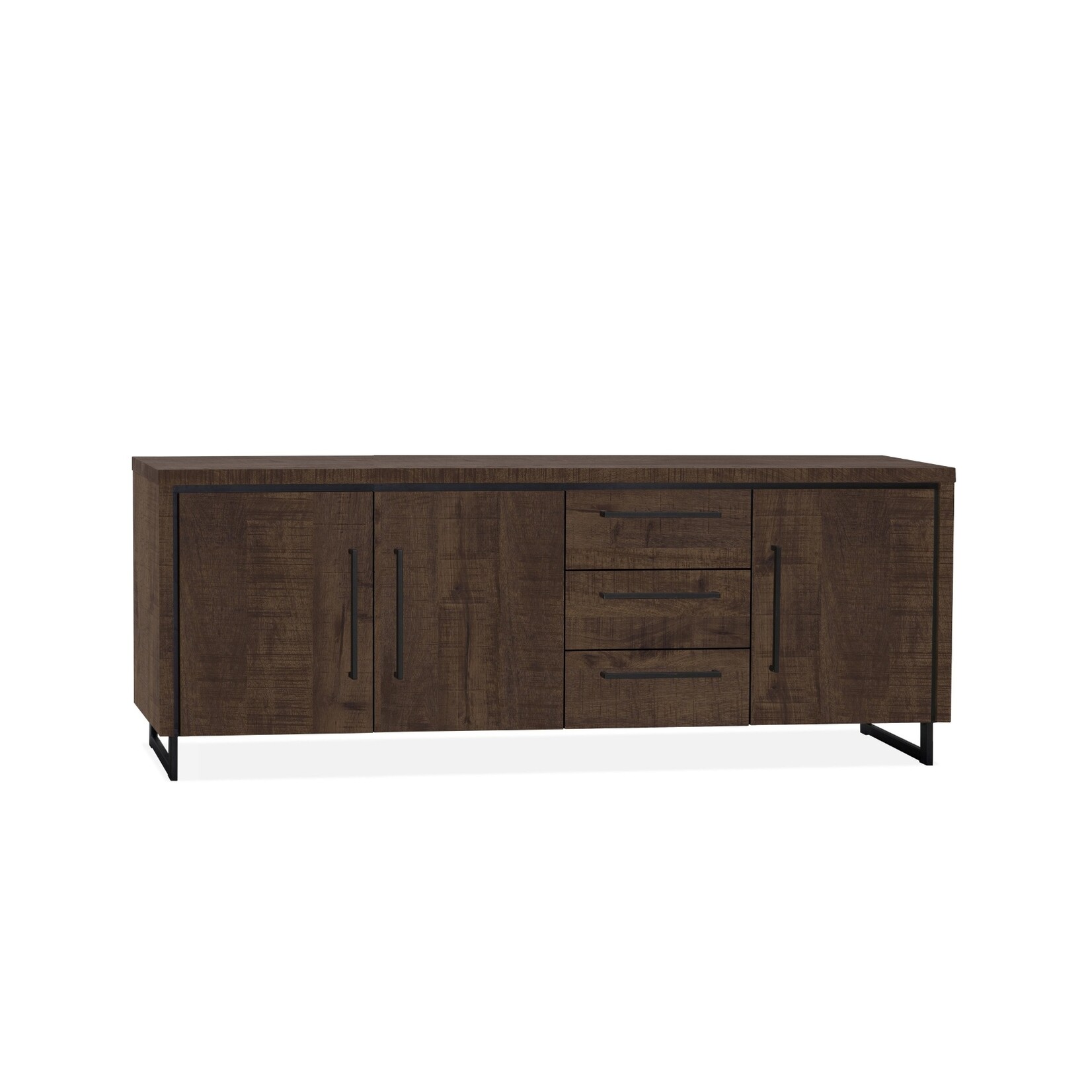 Rimini Dressoir Rimini 225 cm – Lamulux Dark Mango