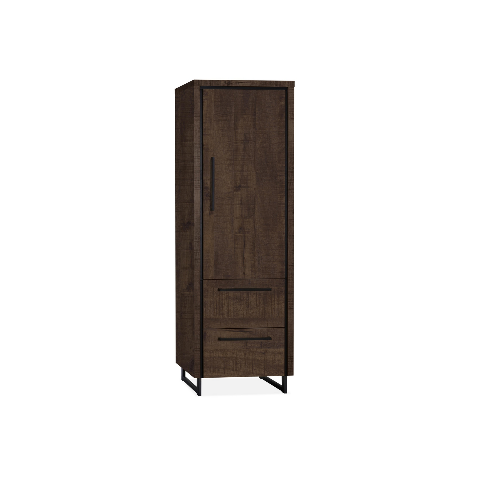 Rimini Wandkast Rimini – Lamulux Dark Mango