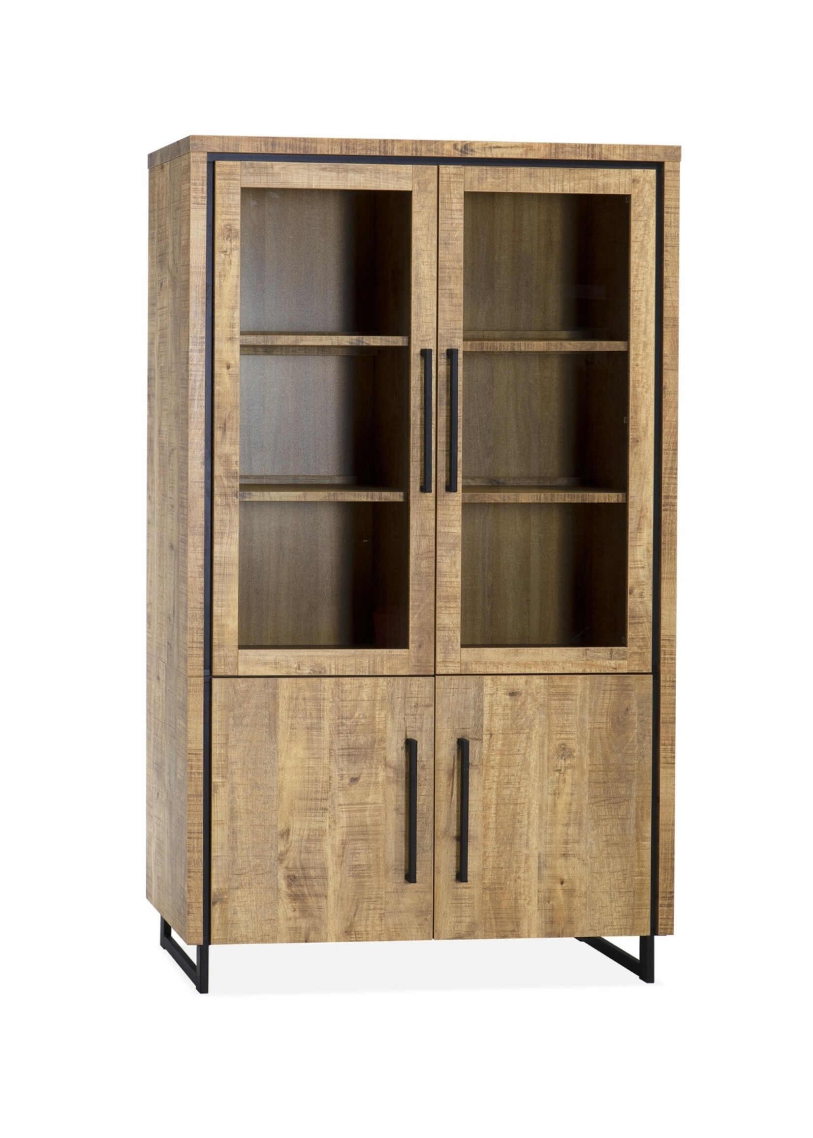 Rimini Rimini Vitrinekast Groot – Lamulux Mango 118 cm