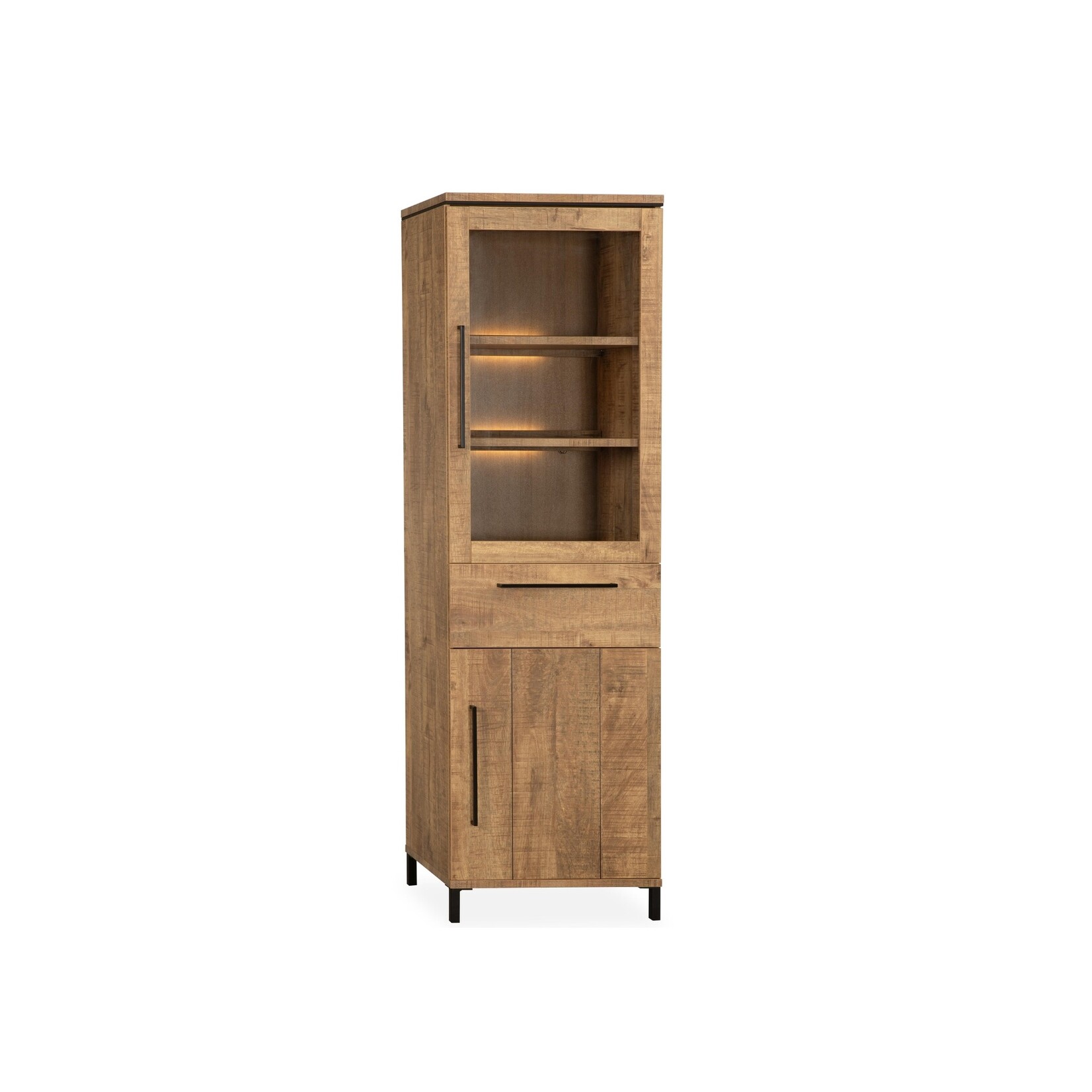 Vecchio Vecchio Vitrinekast 60 cm – Lamulux Mango