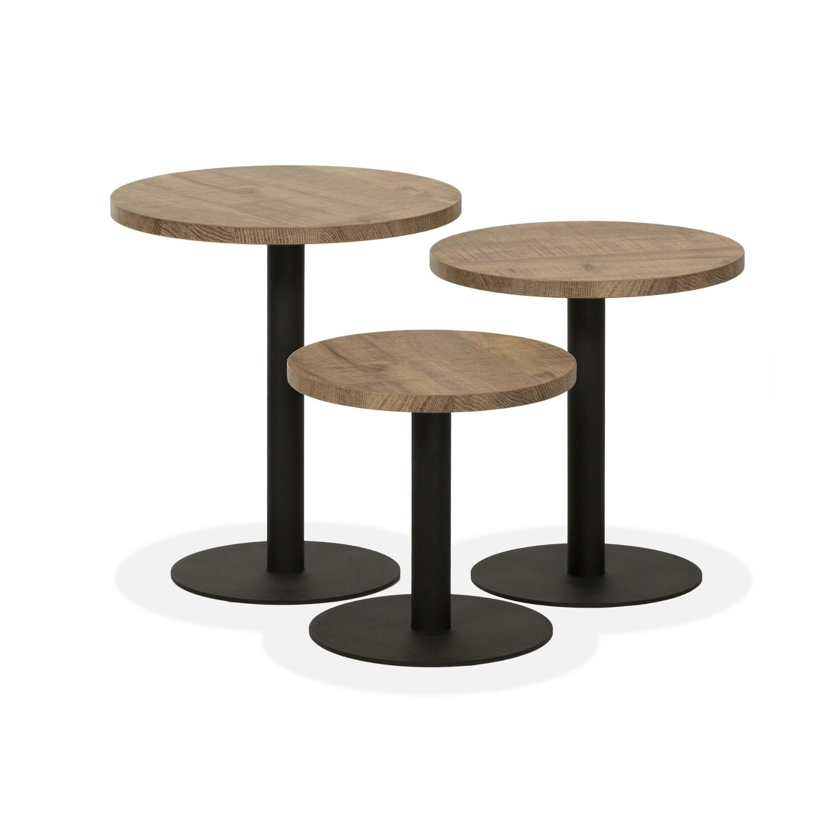 Salontafels 3 stuks Lamulux Mango