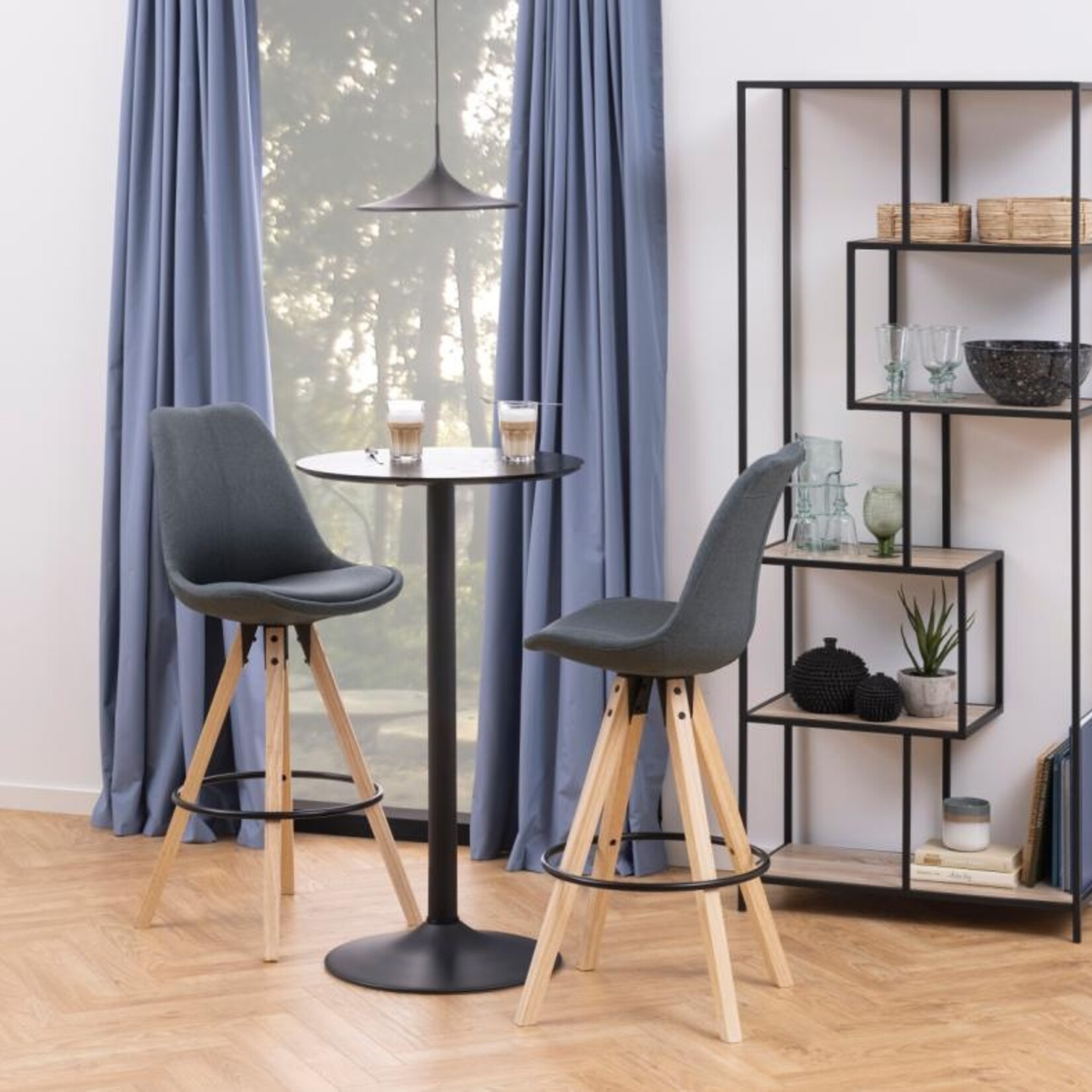 Bartafel Ibiza 60 Mat Zwart