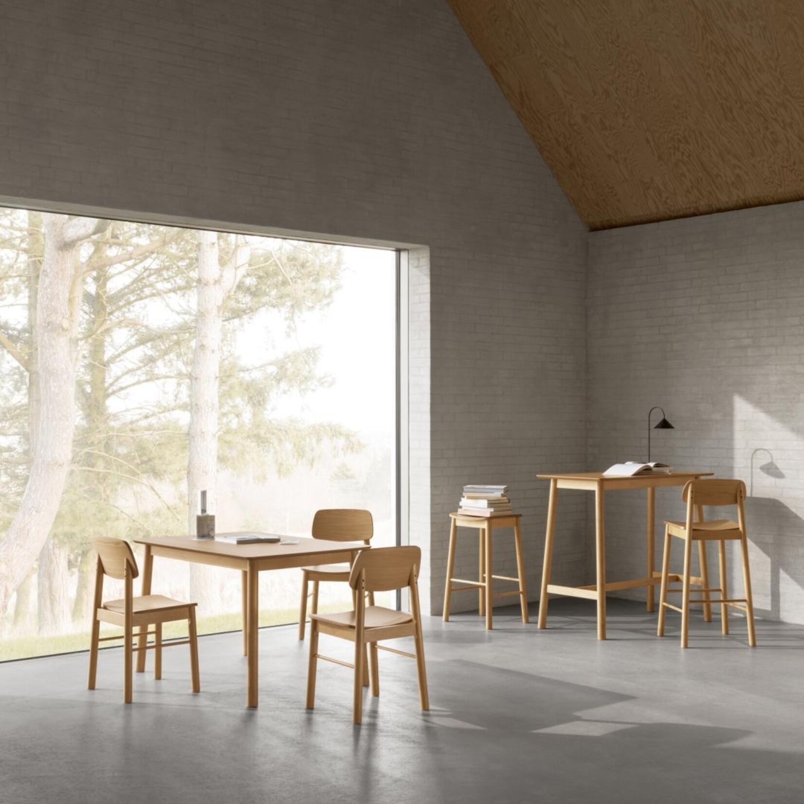 Rechthoekige bartafel Barlow 120