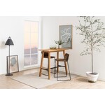 Bartafel Chara rechthoekig 117x58x105 cm