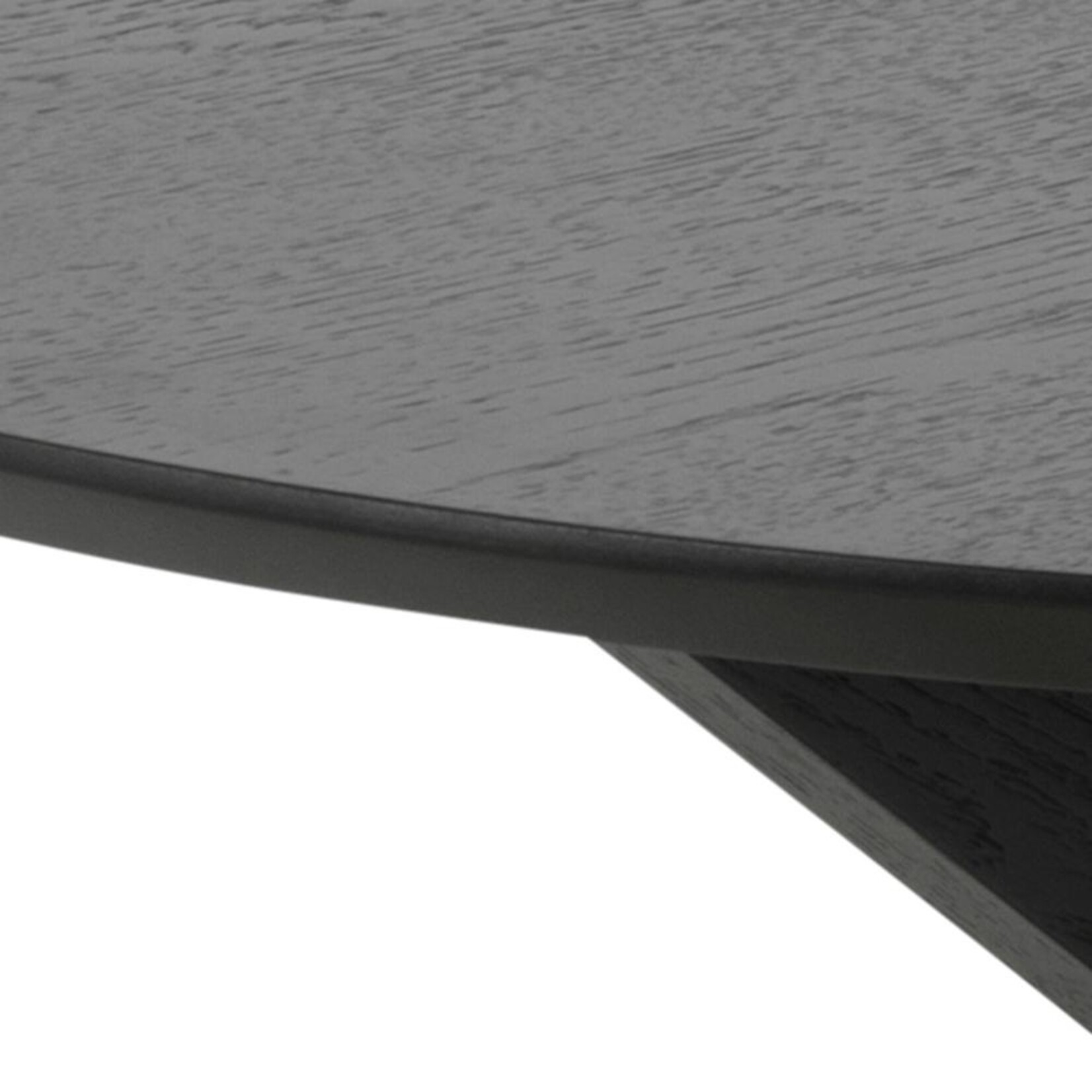 Salontafel Zwart Duncan Rond 80