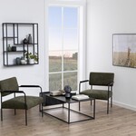 Rechthoekig wandrek Seaford 75x20x91