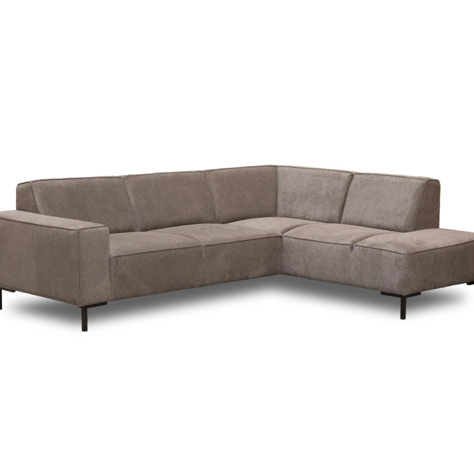 Hoekbank Lissabon Mocca (Zowel links als rechts verkrijgbaar)