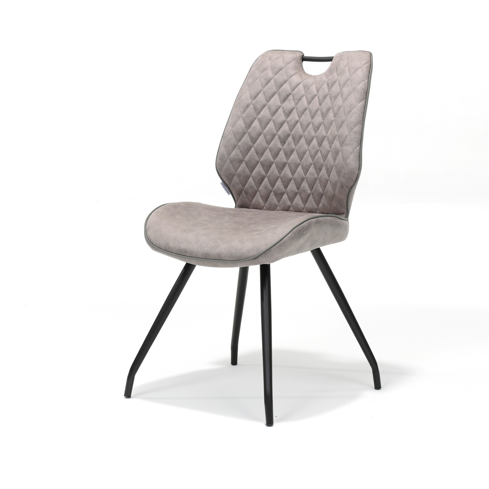 RV Design Stoel Hardy zwart Stof Soft Pebble