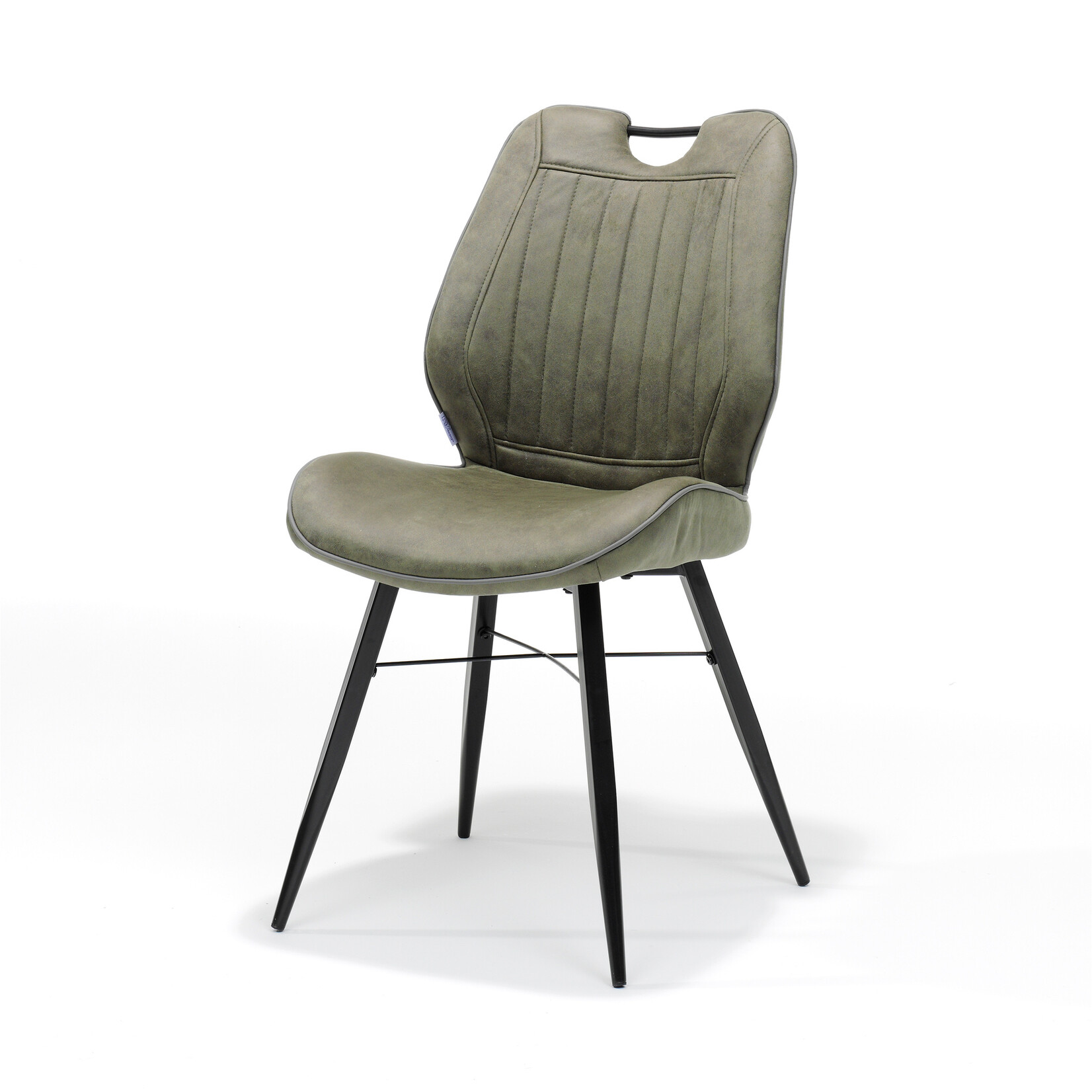 RV Design Stoel Quattro zwart stof Soft Groen