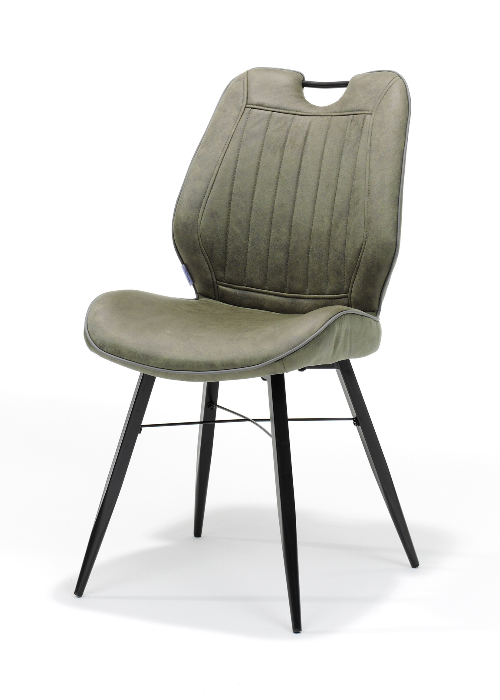 RV Design Stoel Quattro zwart stof Soft Groen