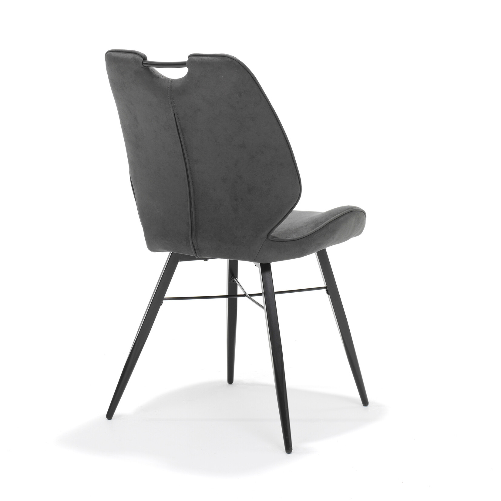 RV Design Stoel Quattro zwart stof Soft Antraciet