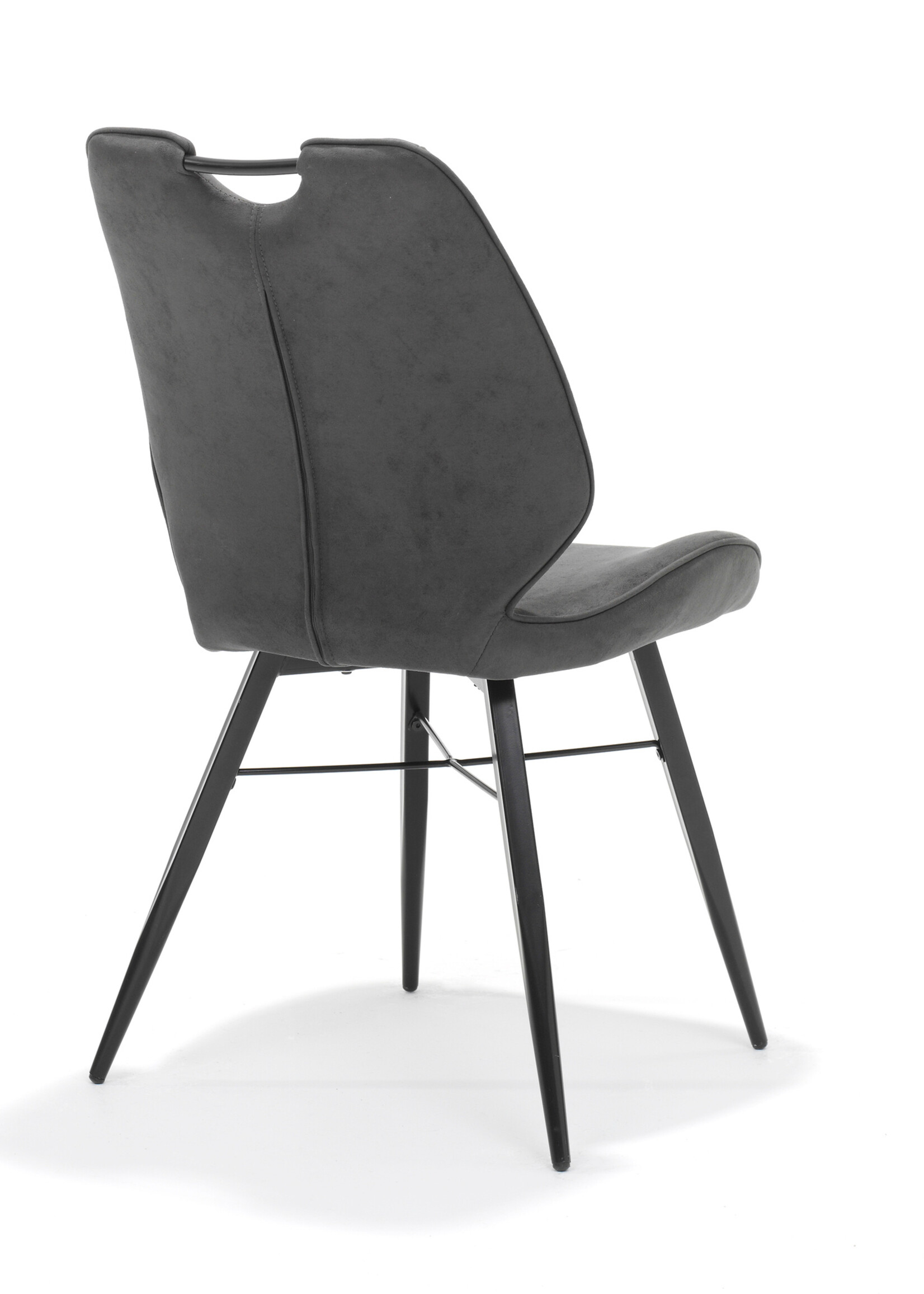 RV Design Stoel Quattro zwart stof Soft Antraciet