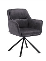 Benoa Eetkamerstoel Talas Antraciet