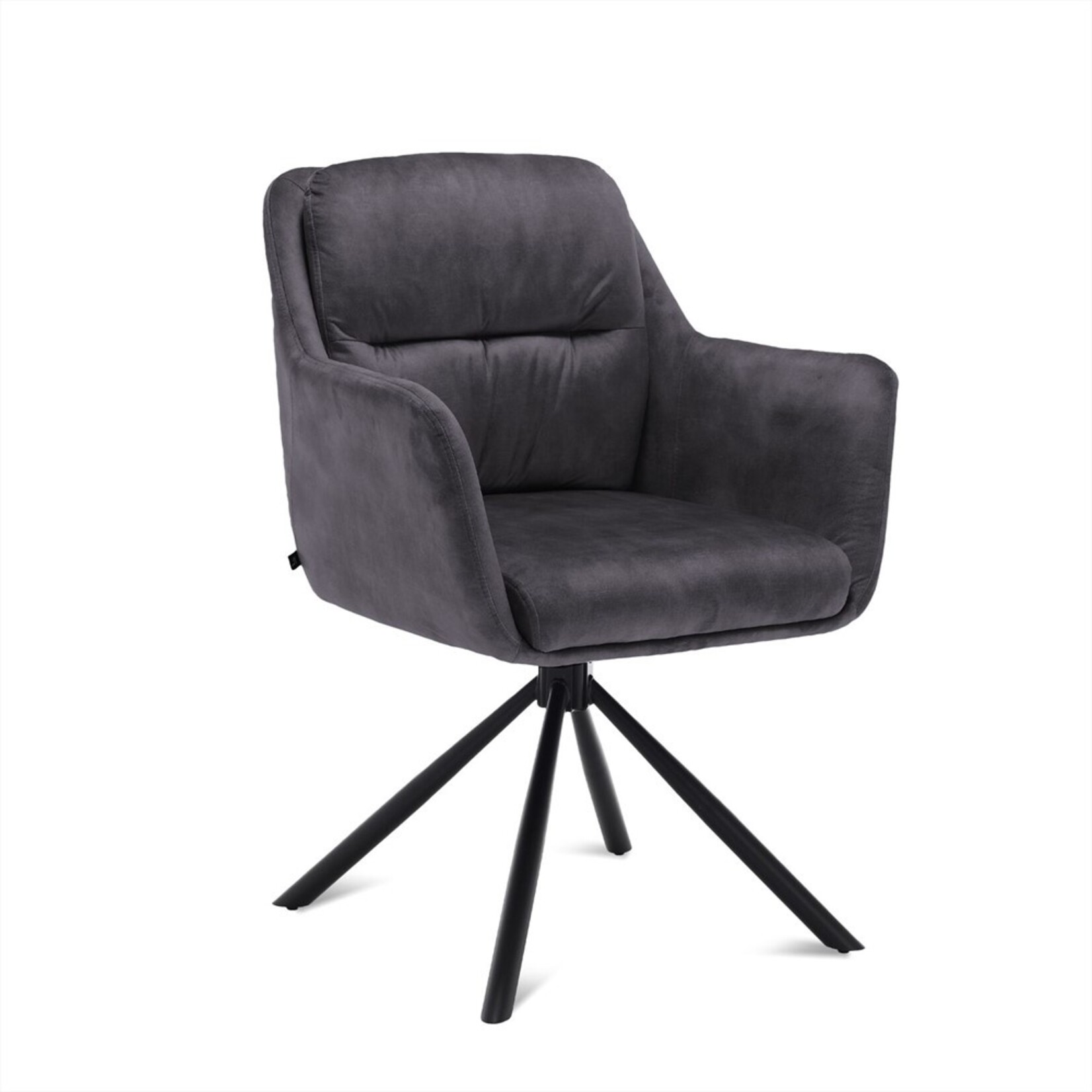 Benoa Eetkamerstoel Talas Antraciet (set of 2)