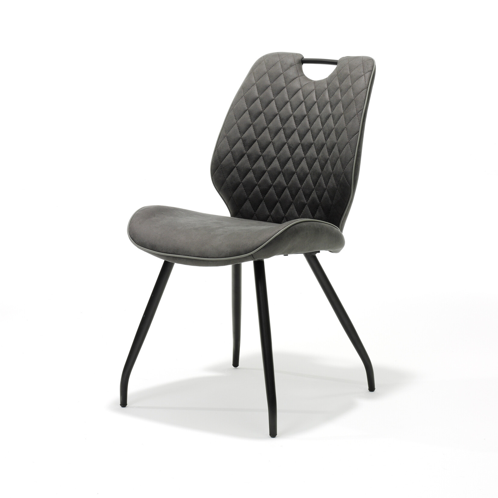 RV Design Stoel Hardy zwart Stof Soft Antraciet