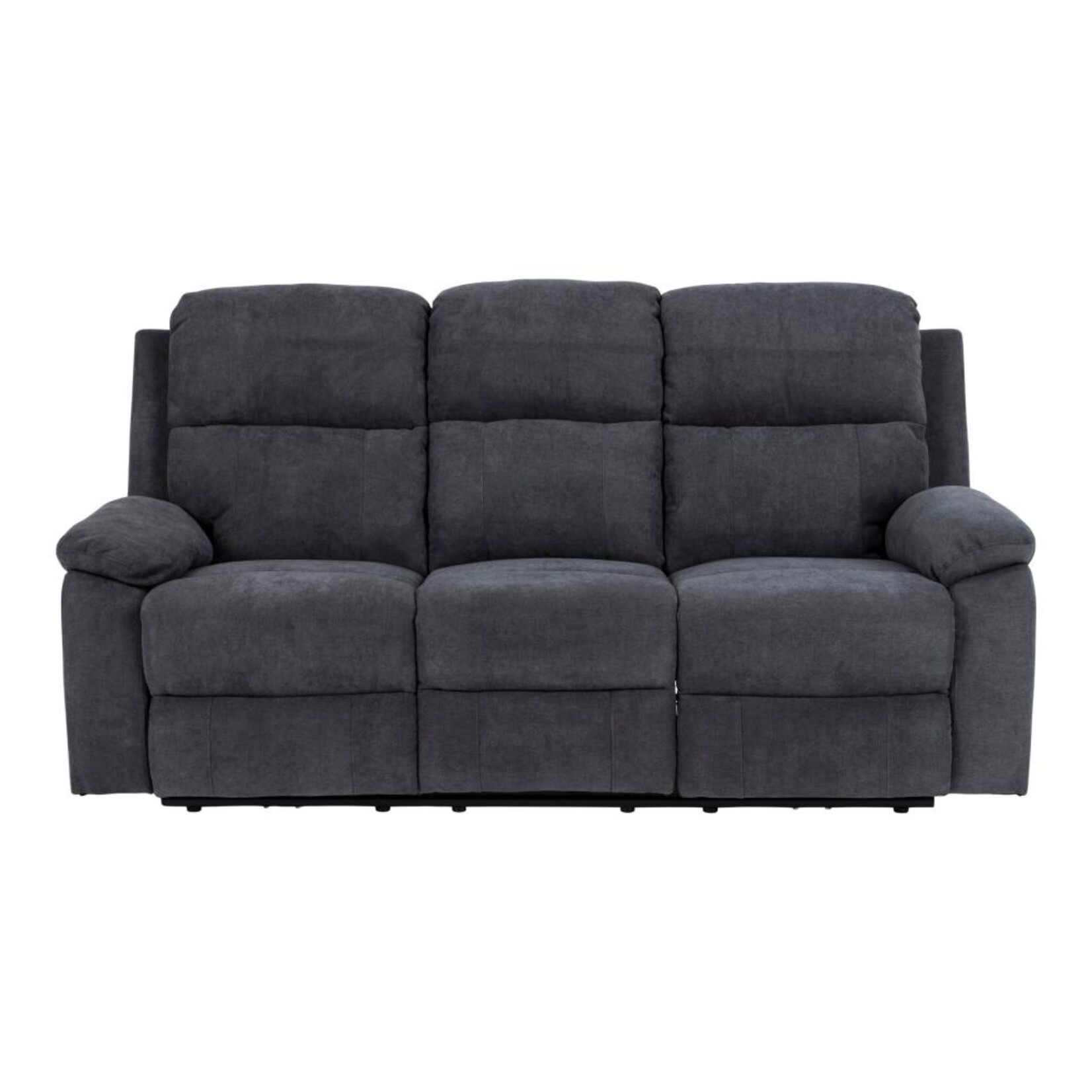 Mora Mora 3-zits relaxfauteuil – elektrisch verstelbaar – donkergrijze Enjoy stof