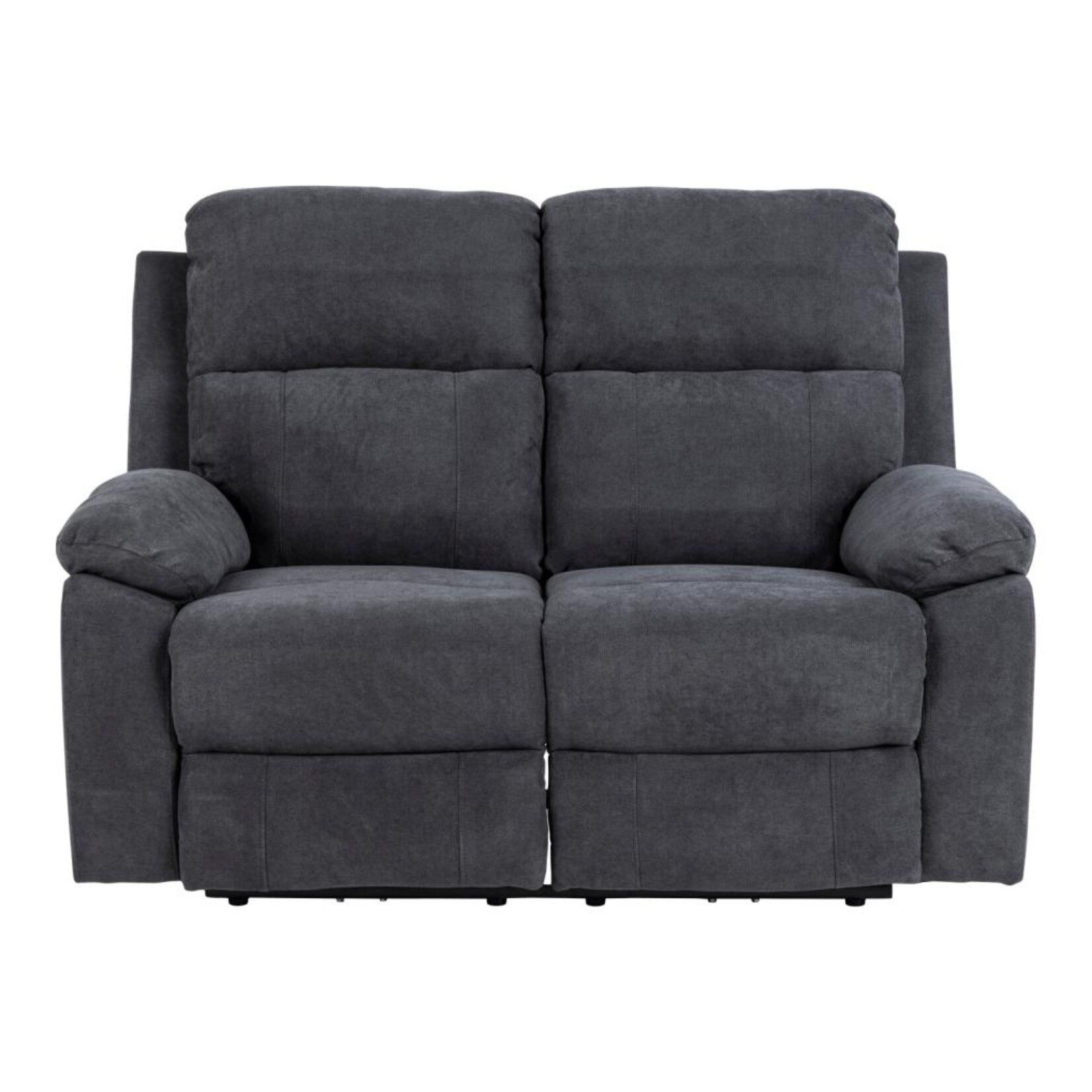 Mora Mora 2-zits relaxfauteuil – elektrisch verstelbaar – donkergrijze Enjoy stof