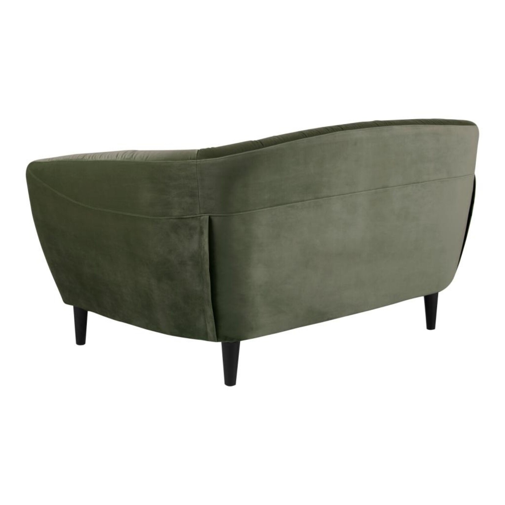 Ria Ria 2-zits bank – fluwelen stof – Forest green