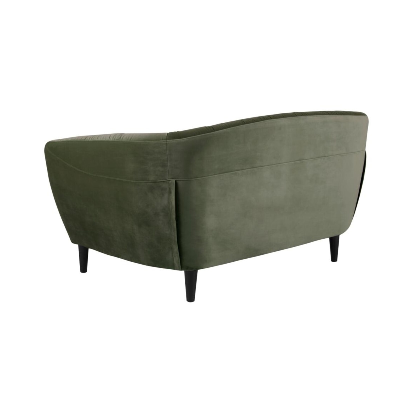 Ria Ria 2-zits bank – fluwelen stof – Forest green