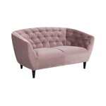 Ria Ria 2-zits bank – fluwelen stof – Rose