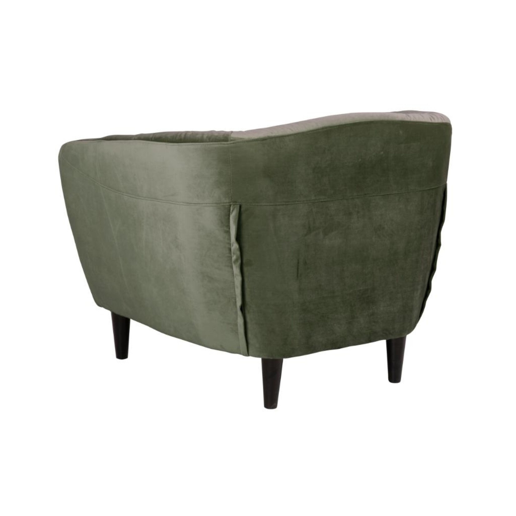Ria Ria lounge stoel – fluwelen stof – Forest green