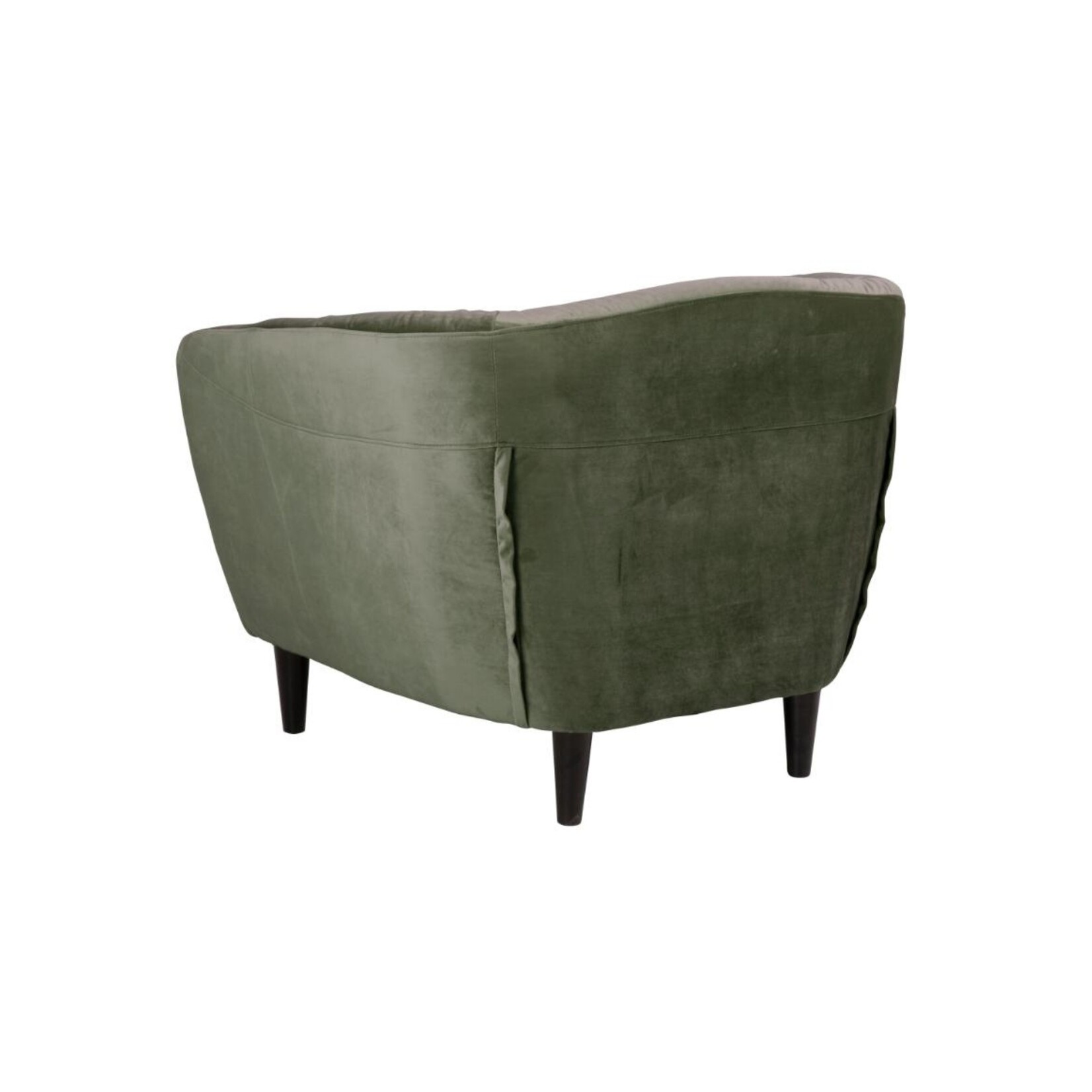 Ria Ria lounge stoel – fluwelen stof – Forest green
