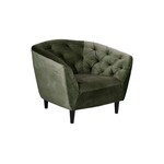 Ria Ria lounge stoel – fluwelen stof – Forest green
