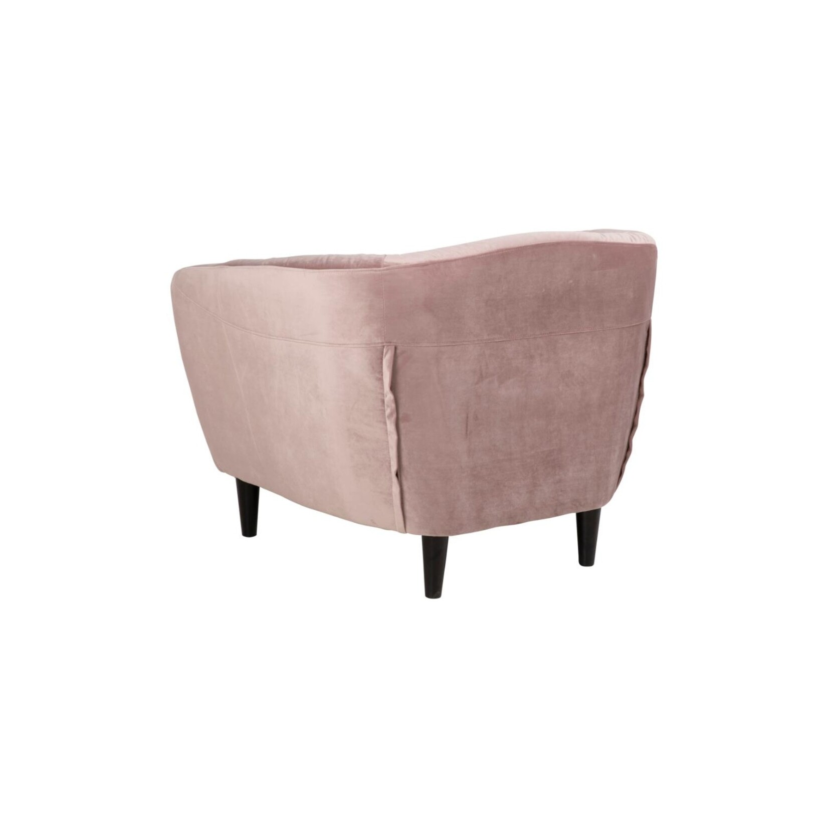 Ria Ria lounge stoel – fluwelen stof – Dusty rose