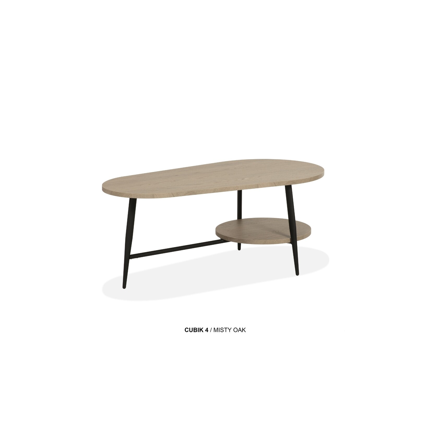 Cubik CUBIK-4 Salontafel Organisch – Lamulux