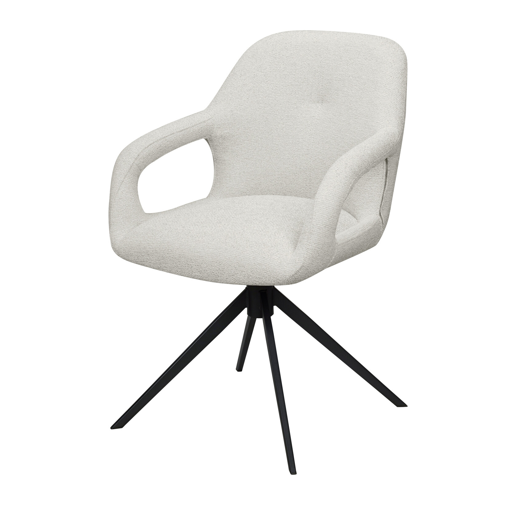 RV Design Move armstoel Stof Sahara Mushroom - Relax functie - frame zwart