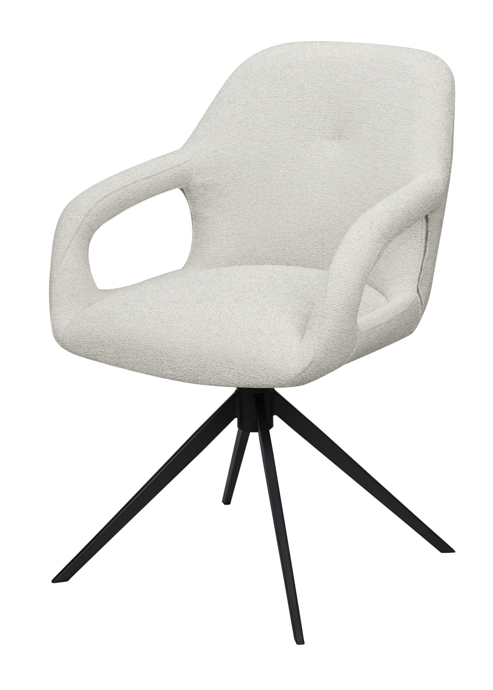 RV Design Move armstoel Stof Sahara Mushroom - Relax functie - frame zwart