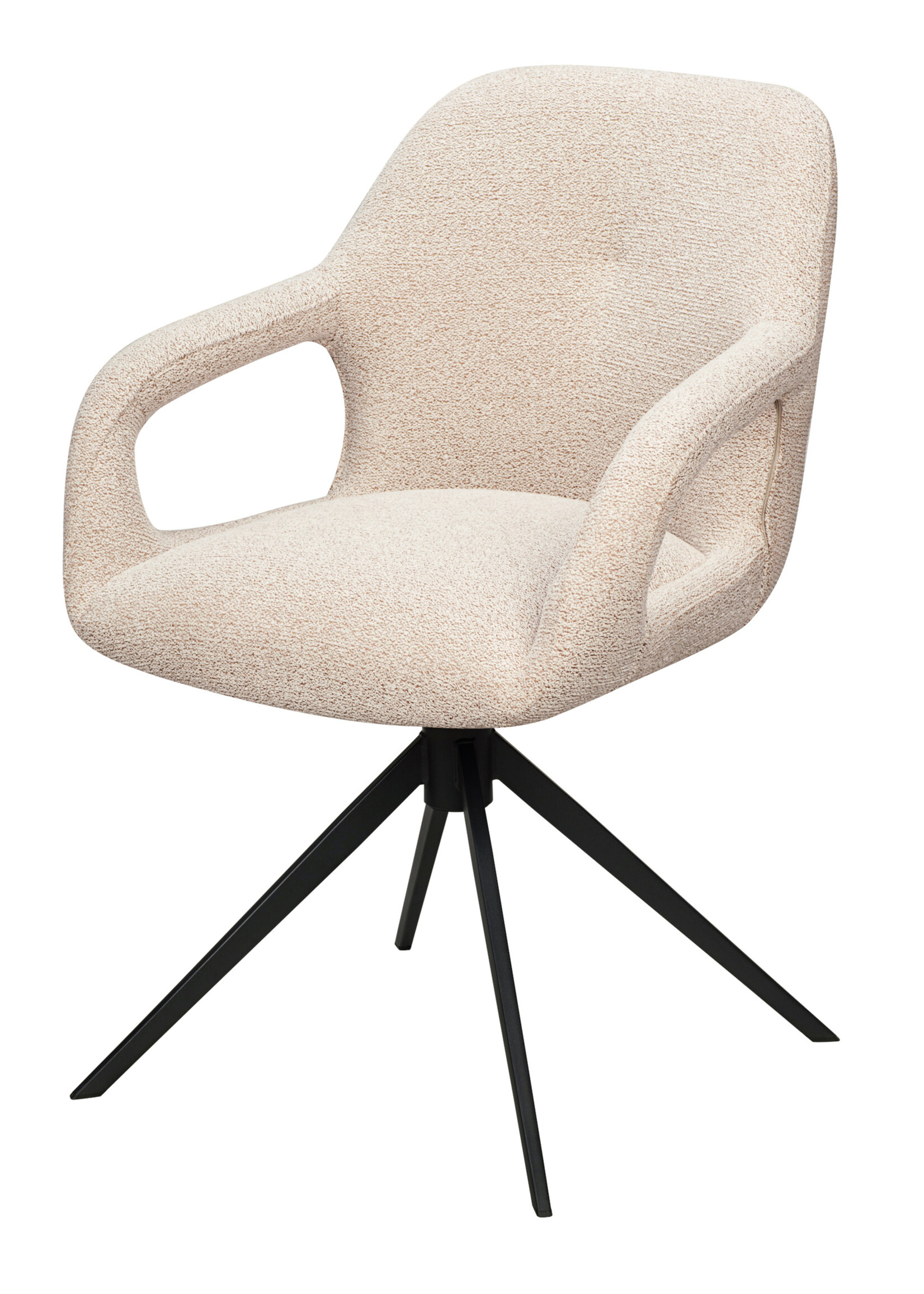 RV Design Move armstoel Stof Sahara Linen - Relax functie - frame zwart