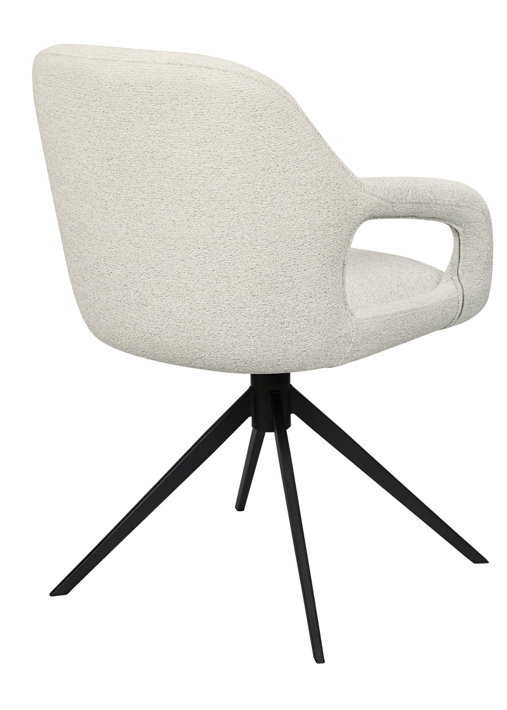 RV Design Move armstoel Stof Sahara Mushroom - Relax functie - frame zwart