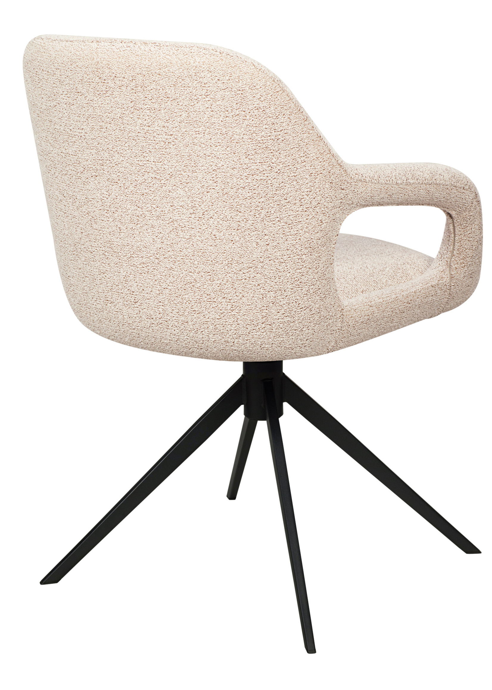 RV Design Move armstoel Stof Sahara Linen - Relax functie - frame zwart