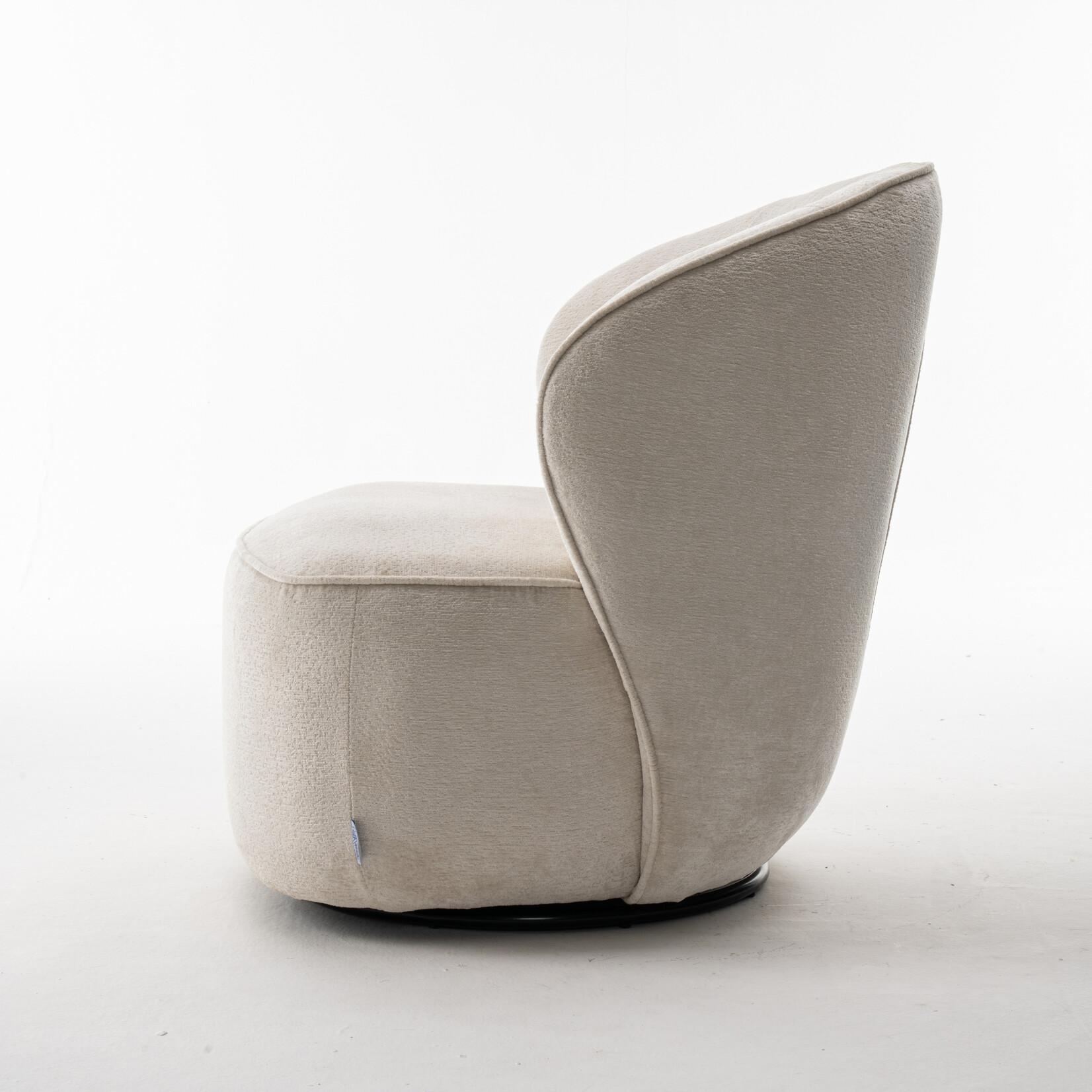 RV Design Sammy Draaifauteuil Stof Loris #01 Cream