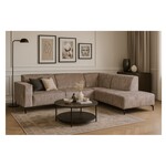 Mona Hoekbank Mona antraciet Stone rechts