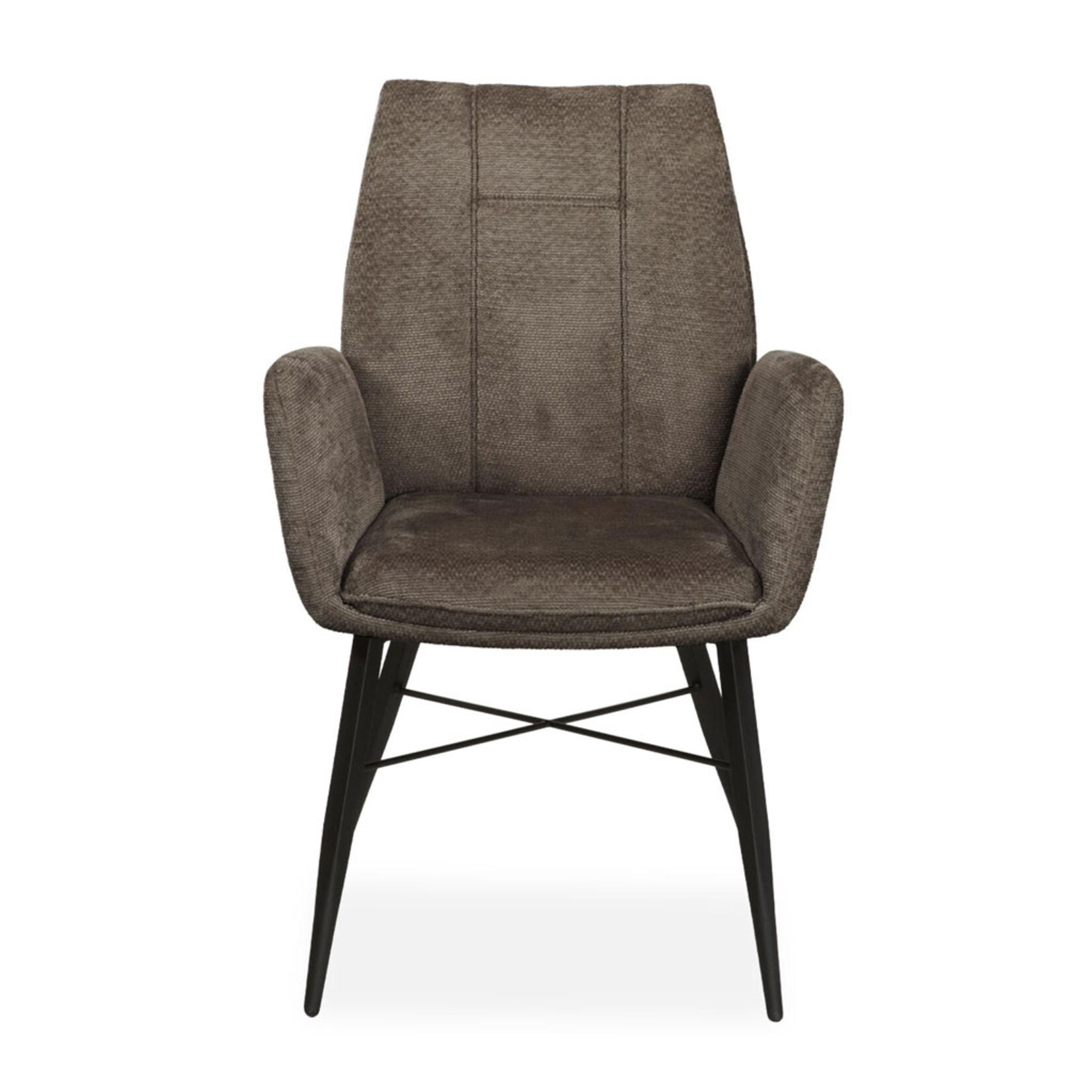Jefferson Jefferson Armstoel Taupe – Modern & comfortabel