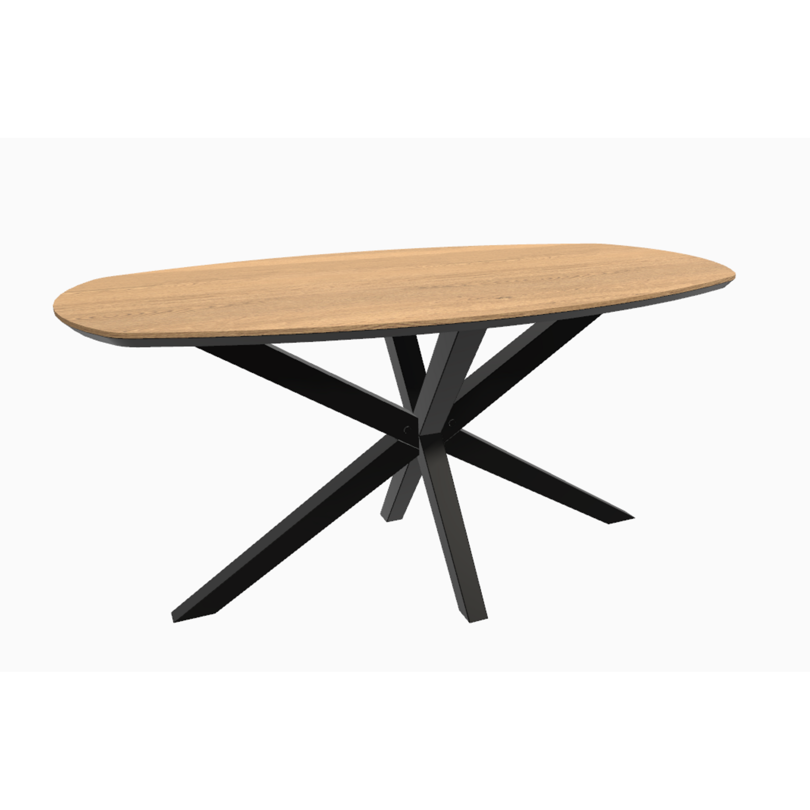 Wellington Deens Ovale Eettafel