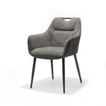 RV Design Adele armstoel Stof Retro Bliss #93 Antraciet