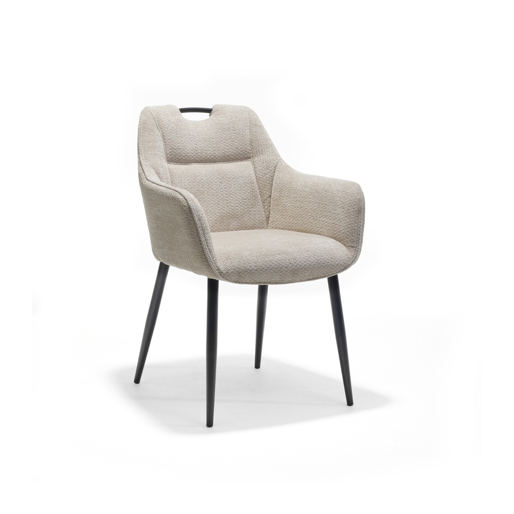 RV Design Adele armstoel Stof Retro Bliss #03 Natural