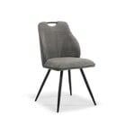 RV Design Adele stoel Stof Retro Bliss #93 Antraciet