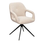 RV Design Move armstoel Stof Sahara Linen - Relax functie - frame zwart