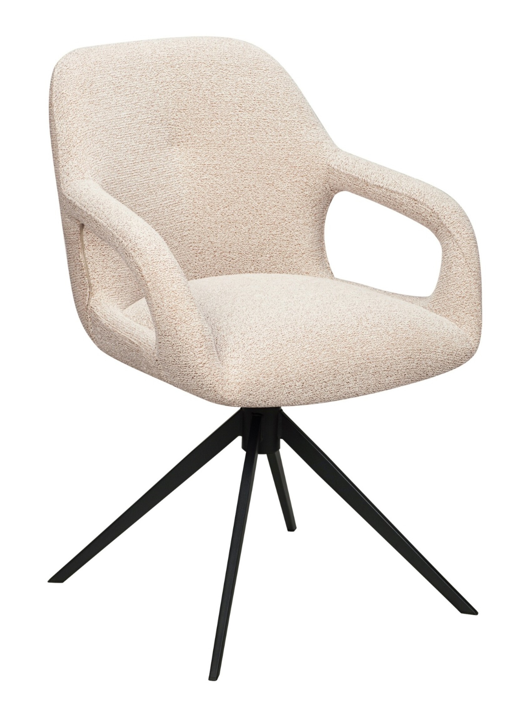 RV Design Move armstoel Stof Sahara Linen - Relax functie - frame zwart