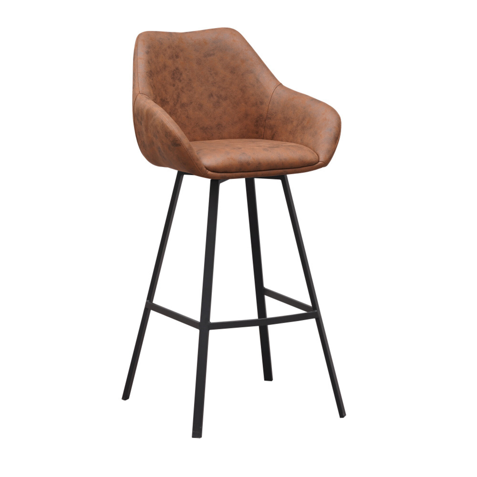 DMW Barkruk Casper cognac