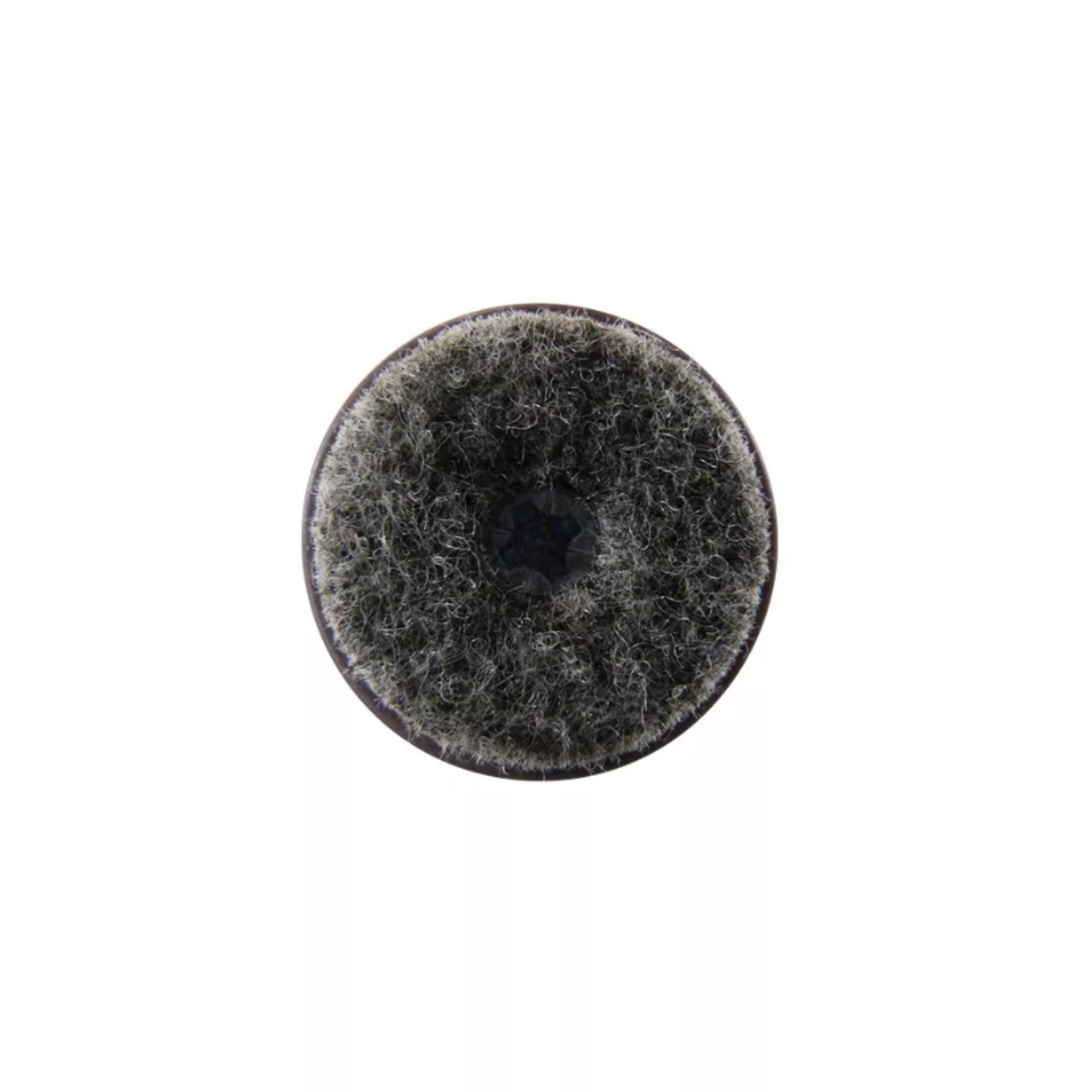 DMW Glijnagel Bruin 20mm met schroef+vilt   4 stuks