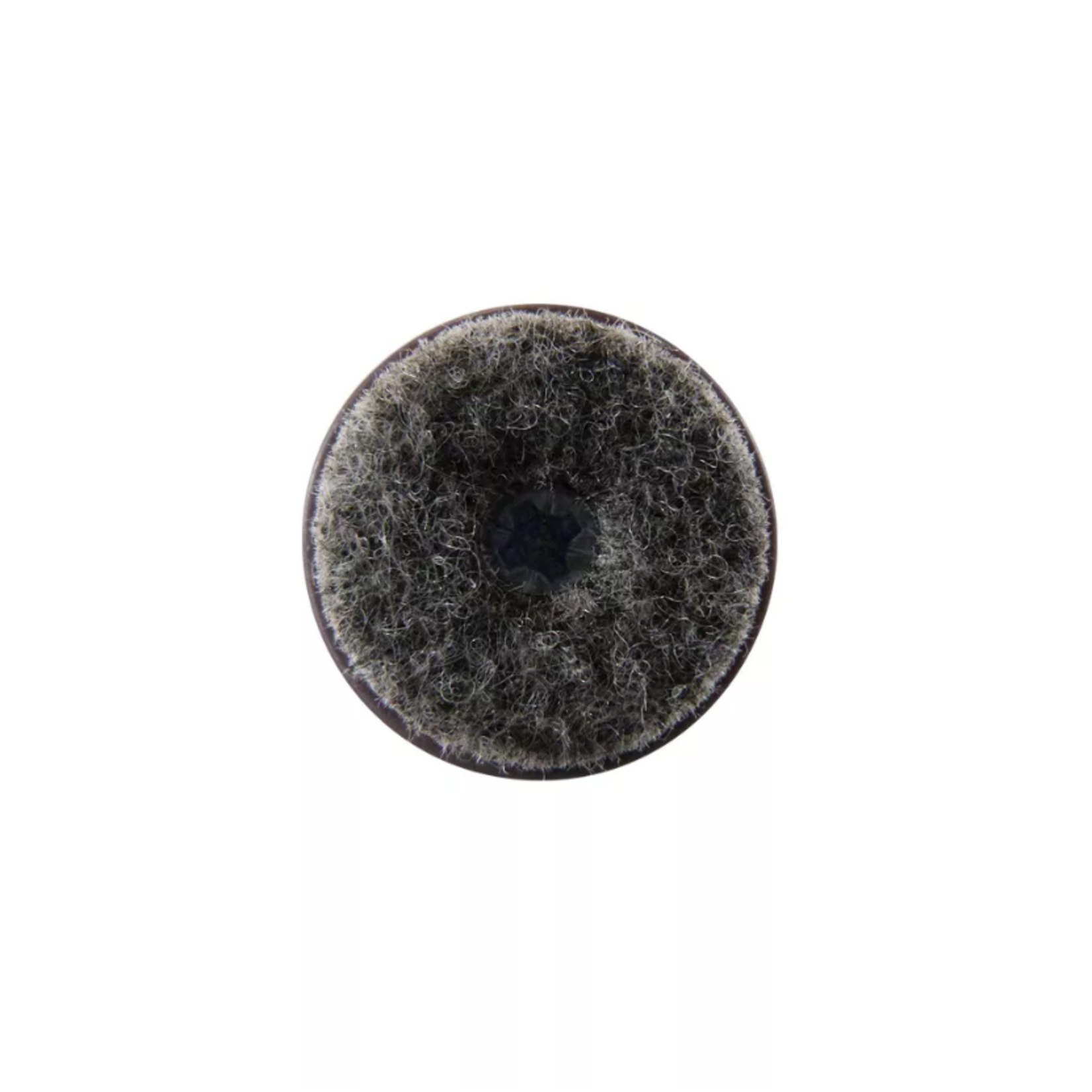 DMW Glijnagel Bruin 20mm met schroef+vilt   4 stuks
