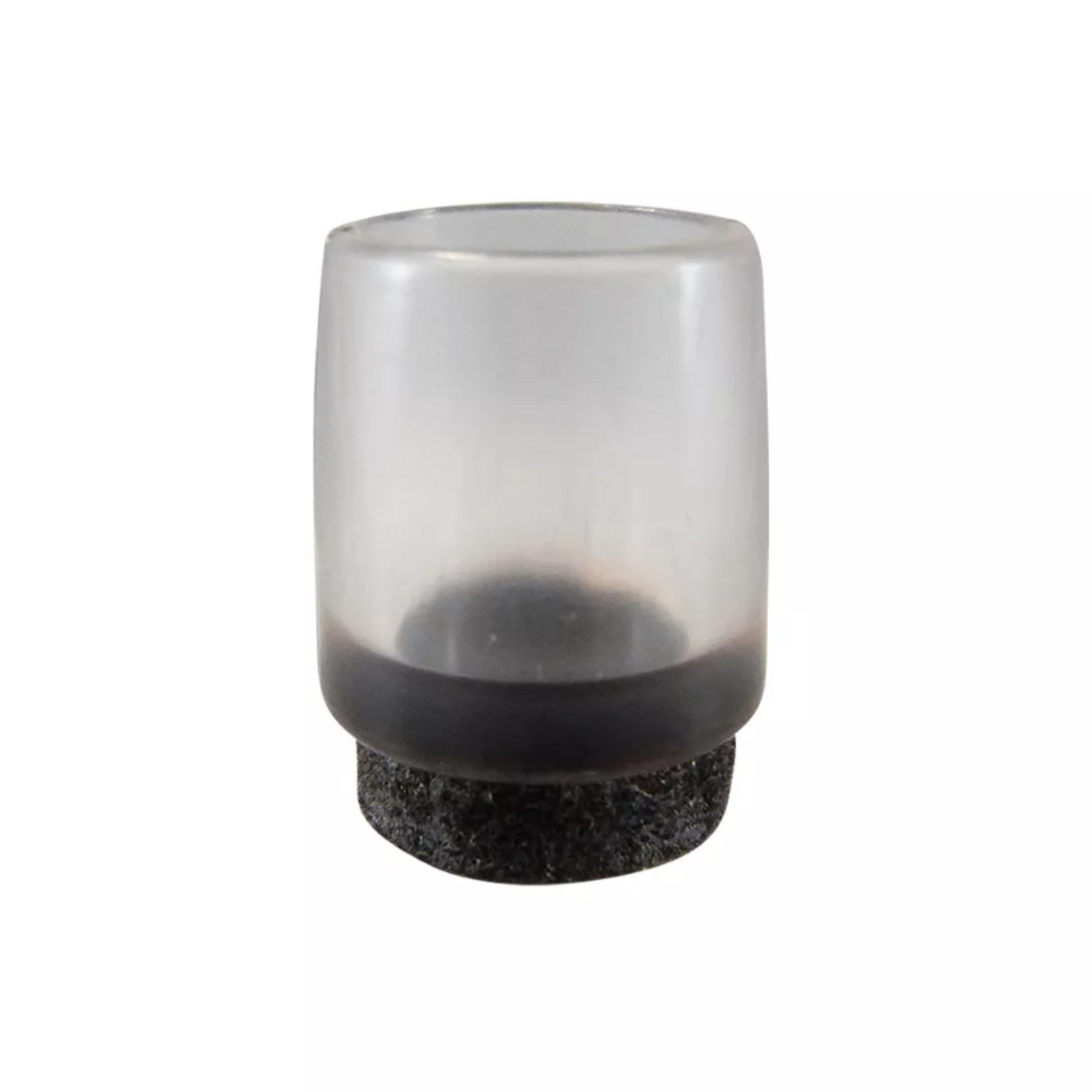 DMW Omsteekdop 14mm PVC Naturel + Vilt    4 stuks  -