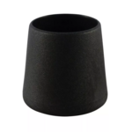 DMW Omsteekdoppen 15x18 zware uitvoering zwart  4 stuks