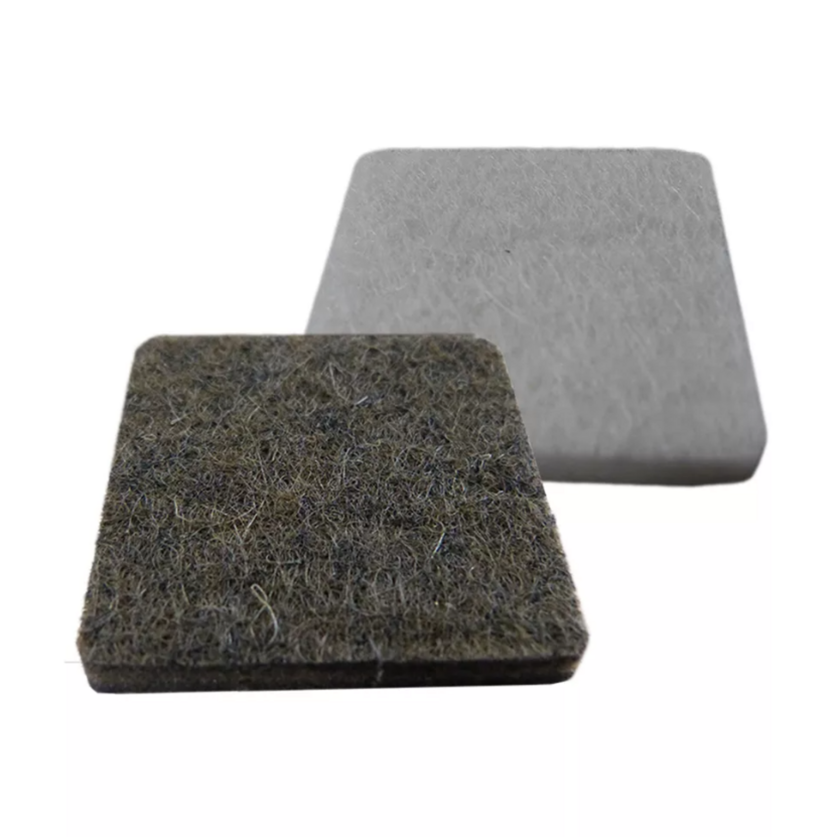 DMW Viltschijfjes 50x50x3.5  Kleur wit 8 per vel  zelfklevend