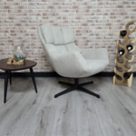 Maxfurn Fauteuil Modesto – Draaifauteuil in zachte Art-stof